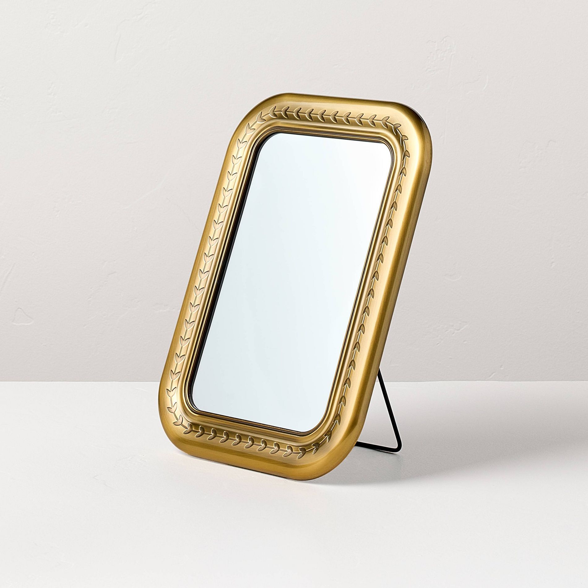 11"x15" Brass Etched Rectangle Chunky Mirror - Hearth & Hand™ with Magnolia
