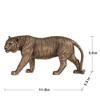 NAYSAYE Party Decoration and Accessories Tiger Statue Decor Gleaming Coppery Finish for Home and Office, Antique Gold, 3.5"*5.5"*1.5" - 3 of 4