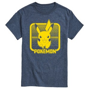 Men's - Pokémon - Retro Synthwave Pikachu Short Sleeve Graphic T-Shirt - 1 of 4