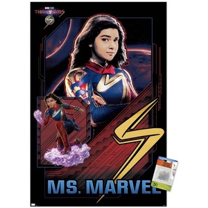 Trends International Marvel The Marvels - Ms. Marvel Unframed Wall Poster Prints - 1 of 4
