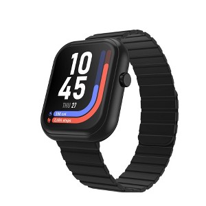 iTouch Air 5 Smartwatch Magnetic Silicone Strap - Black - 1 of 4