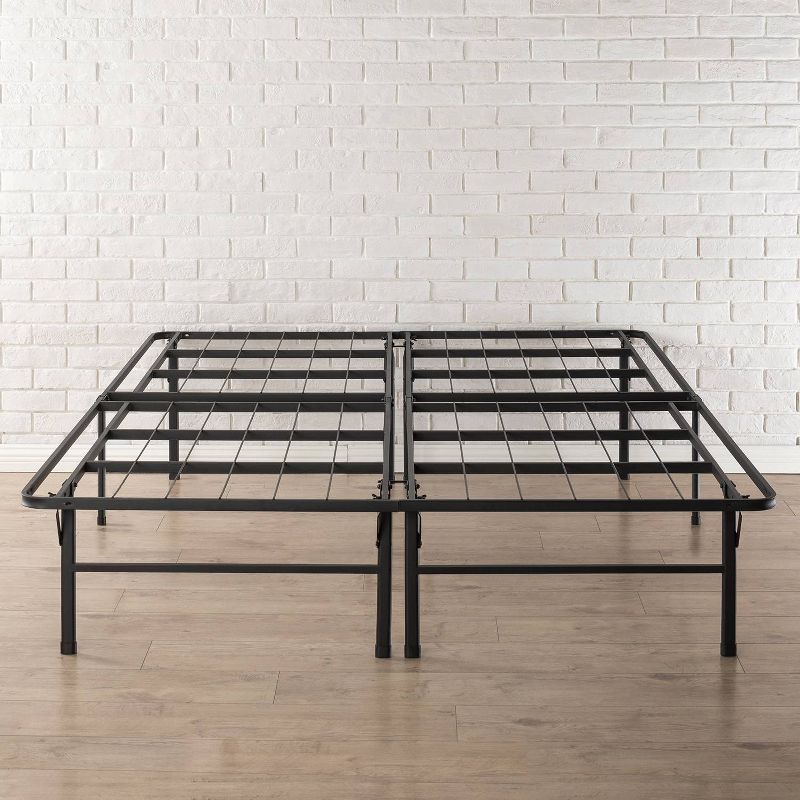 14" Premium Steel Bed Frame and Platform Bed Black - Mellow, 2 of 8
