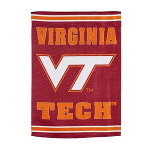 Evergreen NCAA Virginia Tech Suede House Flag 28 x 44 Inches Outdoor Decor for Homes and Gardens - 1 of 4