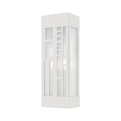 Livex Lighting Malmo 2 - Light Wall Light in  Brushed Nickel