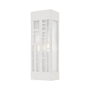 Livex Lighting Malmo 2 - Light Wall Light in  Brushed Nickel - 1 of 4