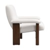 Sapphtopaz Modern Accent Chair with Upholstered Reading Lounge Chair, Armchair Comfy Chair for Living Room - 3 of 4