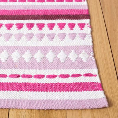 Coastal Ivory Cotton 8' x 10' Handwoven Flatweave Area Rug