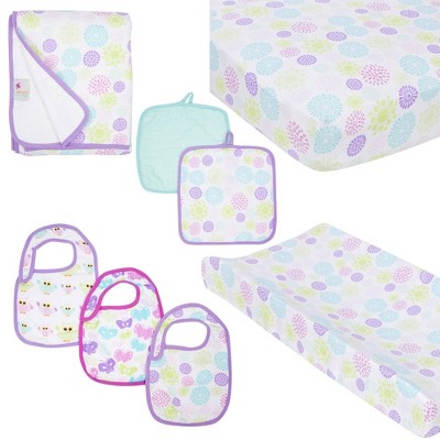 MiracleWare Fitted Sheets  Nursery Set - Color Bursts 5pc