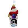 Kurt S. Adler Kurt Adler  MTA Santa on Subway Glass Ornament 4.5-Inch - 3 of 3
