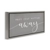 Stupell Industries Wash Your Worries Away Phrase, 25" x 11" - 3 of 4