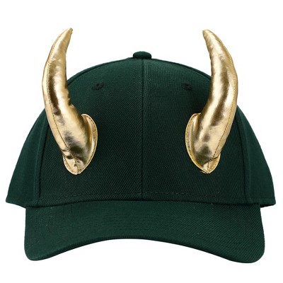 Marvel Loki Cosplay Green Baseball Hat