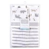 Hudson Baby Cotton Sleeveless Wearable Sleeping Bag, Sack, Blanket, Modern Neutral Safari - 2 of 2