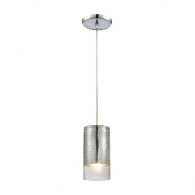 Elk Home Tallula 1 - Light Pendant in  Polished Chrome