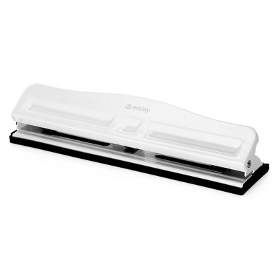 Officemate Ez Lever Adjustable 2 Or 3 Hole Punch With Lever, 15 Sheets :  Target, 2 Hole Punch