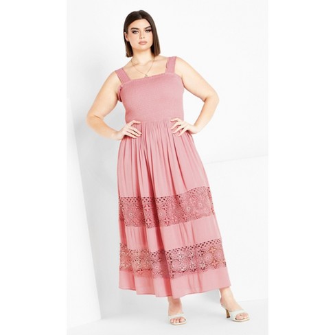 City chic blush dress hotsell