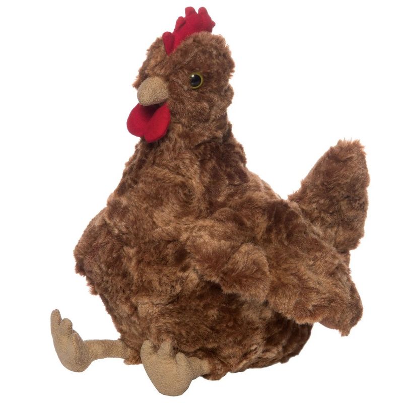 Manhattan Toy Stuffed Animal Chicken Plush Toy, Megg, 1 of 9