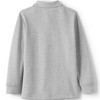 Lands' End School Uniform Kids Long Sleeve Mesh Polo Shirt - 3 of 4