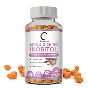 Myo-Inositol & D-Chiro Inositol for Women's Hormone Balance, Cellular Health - 1 of 4