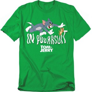 Tom And Jerry Movie In Pursuit Adult T-Shirt - 1 of 4