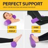Allsett Health Cervical Roll Cylinder Bolster Pillow, Memory Foam Washable Cover, Ergonomically Designed Spine and Neck Support During Sleep - 3 of 4
