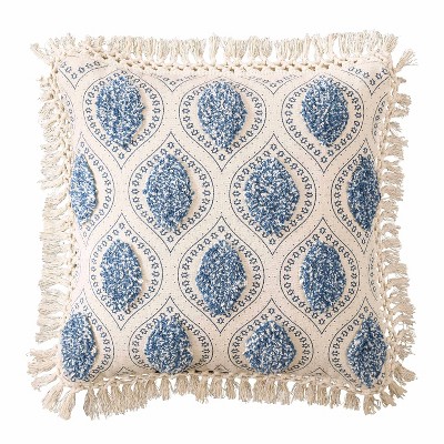 20"x20" Oversize Alpha Square Throw Pillow - Crescent & Starlight