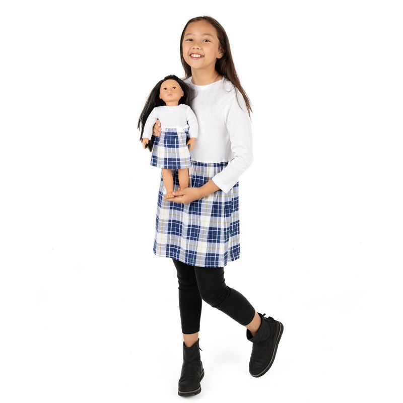 Leveret Girls and Doll Matching Skirt Dress, 1 of 10