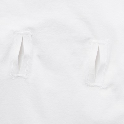 Cat & Jack Kids' Adaptive 2pk Short Sleeve Undershirt - Cat & Jack™ White S — фото 4
