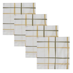 Split P Phoenix Plaid Napkin Set of 4 - 1 of 4