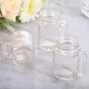 Unique Bargains Reusable Mason Jar Shot Glasses with Handle - 3 of 4