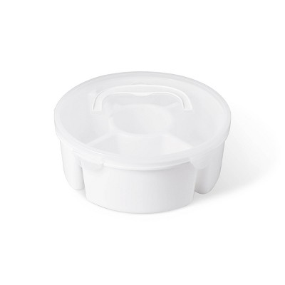 Food Storage with Lid Round Clear - Bullseye's Playground™