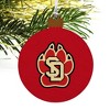 South Dakota Primary Logo Wood Christmas Tree Holiday Ornament - 4 of 4