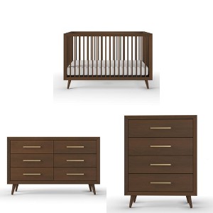 Child Craft Cranbrook Crib, Dresser and Chest Nursery Set, 3-Piece, Includes 4-in-1 Convertible Crib, Dresser and Chest - 1 of 4