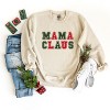 Simply Sage Market Women's Graphic Sweatshirt Mama Claus Colorful - 3 of 4