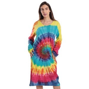 Just Love Women's Long Sleeve Cotton Nightgown - Cozy Sleepwear & Lounge Dress - 1 of 3