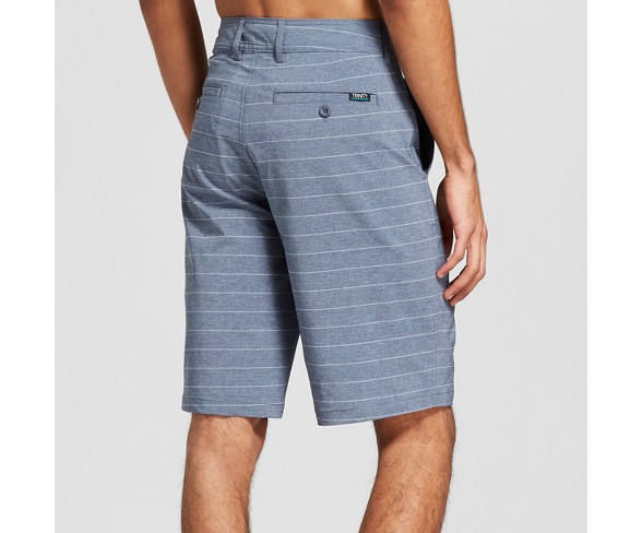 Men's Striped 10.5" Current Hybrid Shorts - Trinity Blue 30