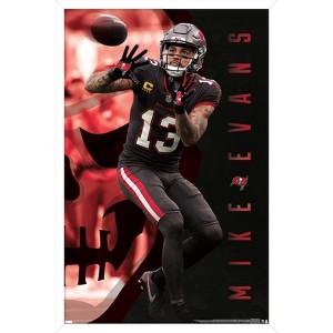 Trends International NFL Tampa Bay Buccaneers - Mike Evans 22 Framed Wall Poster Prints - 1 of 4