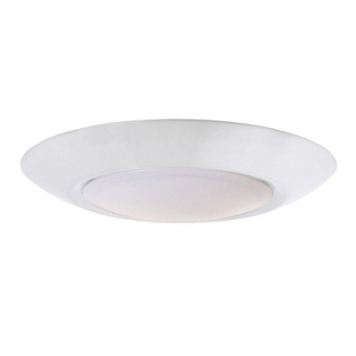 Craftmade Lighting Slim Line 1 - Light Flush Mount in  White