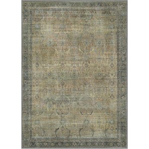 Abynow Medallion Distressed Persian Indoor Area Rug - 1 of 4