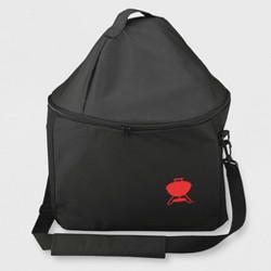 Pack of 1 Weber Black Grill Cover For Q200/2000 Series Grills 32.3 in W x 12.6 