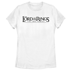 Women's Lord of the Rings Two Towers Small Logo T-Shirt - 1 of 4