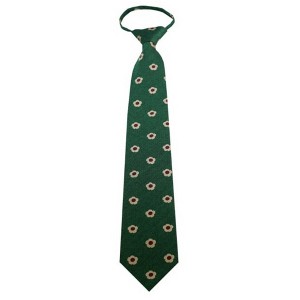 Men's Floral 3.25 Inch W And 20 Inch L Zipper Neckties - 1 of 3
