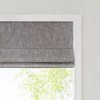 Dsvimoy Curtain Panel Cordless Roman Shade Total Blackout for Stylish Home Interiors, Gray, 5.29"*8.25"*8.07" - 2 of 4