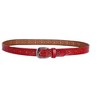INSPIRE CHIC Women's Carved Multi-Hole Hollow Leather Belts - 4 of 4