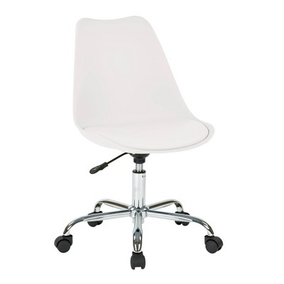 Emerson Office Chair with Pneumatic Chrome Base - OSP Home Furnishings