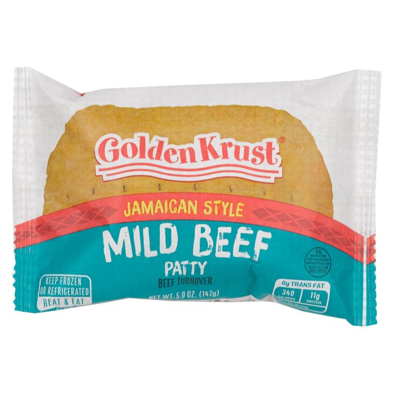 Golden Krust Jamaican Style Mild Beef Frozen Patties - 10oz, 3 of 7