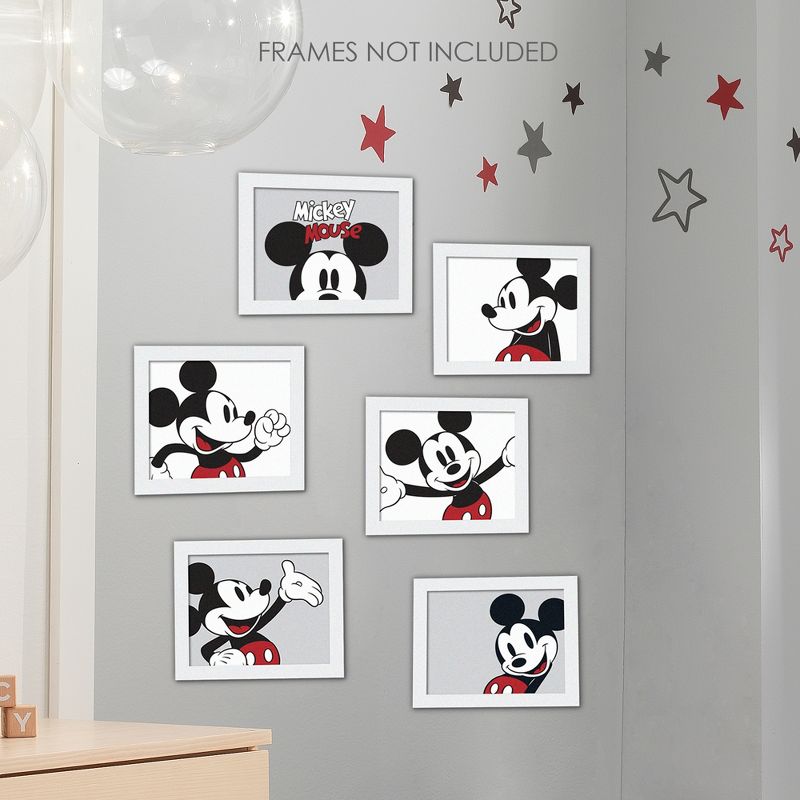 Lambs & Ivy Disney Baby Mickey Mouse Unframed Nursery/Child Wall Art, 4 of 6