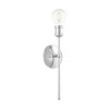 Livex Lighting Lansdale 1 - Light Sconce in  Polished Chrome - 4 of 4