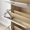 Shoe Cabinet for Entryway, Shoe Cabinet with 3 Flip Drawers & 2 Storage Drawers, Freestanding Wood Shoe Storage Cabinet for 24 Pair of Shoes - 4 of 4