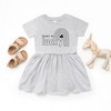 The Juniper Shop Happy Go Lucky Shamrock Toddler Graphic Dress - 2 of 3