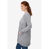 Woman Within Plus Size Perfect Longer-Length Cotton Cardigan - 4 of 4